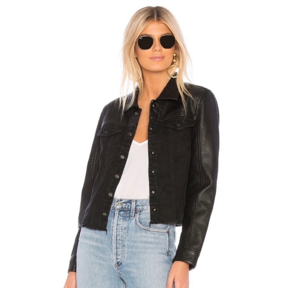 BlackNYC Vegan Leather Jacket